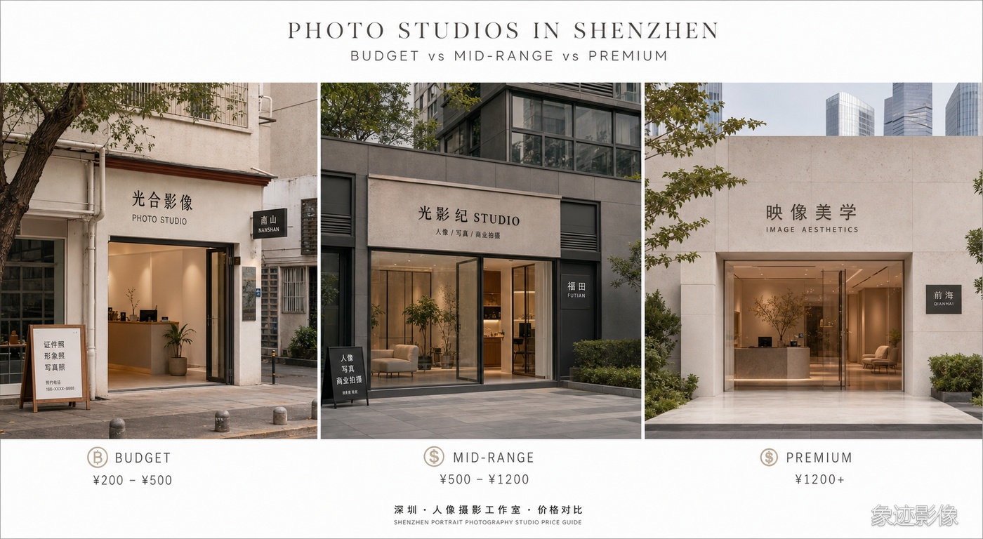 深圳罗湖/福田/南山证件照性价比对比