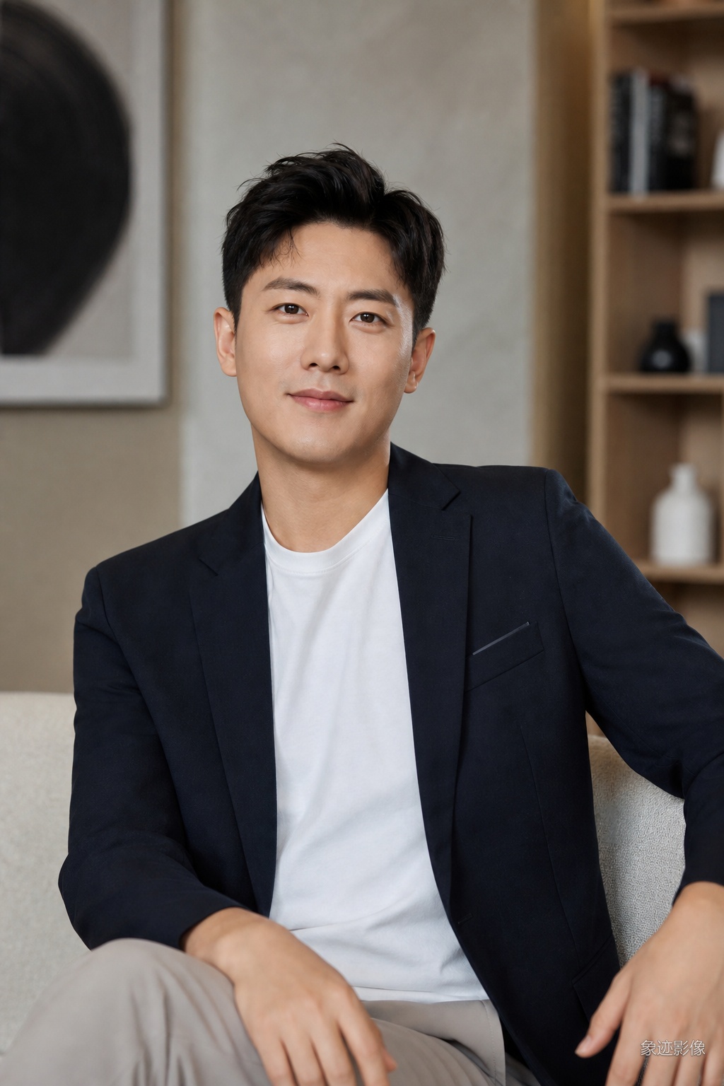 职场女性形象照显气场又亲和 深圳象迹影像