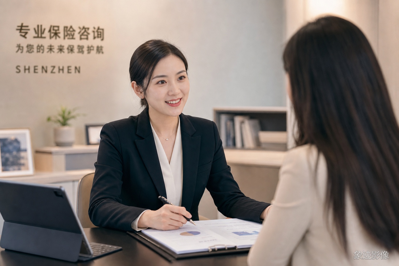 深圳象迹影像 金融行业职业照 银行投行商务照