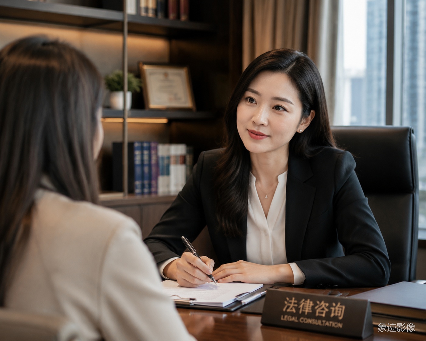 深圳税务律师职业形象照 法律咨询 象迹影像