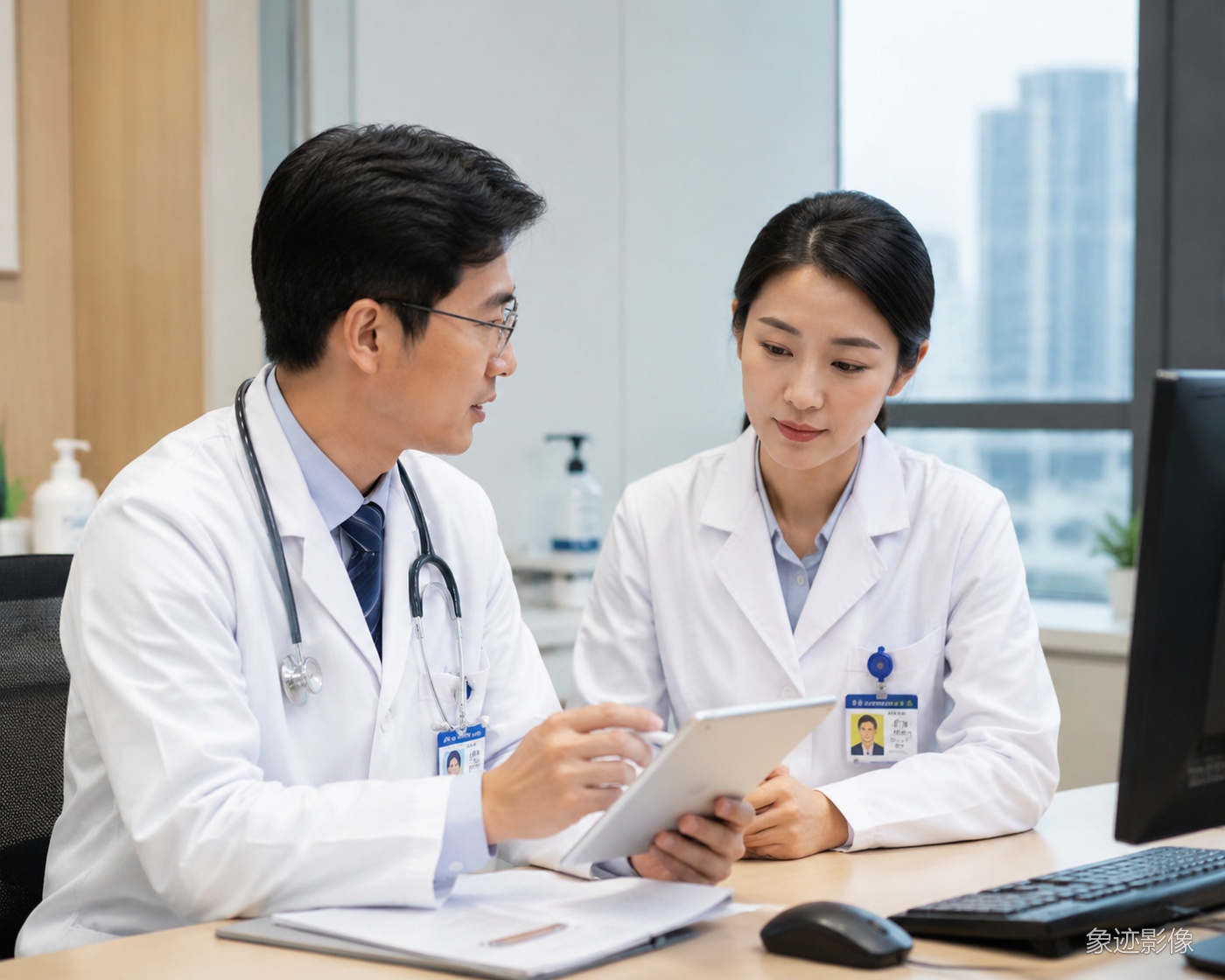 深圳影像科医生职业形象照 医疗健康 象迹影像