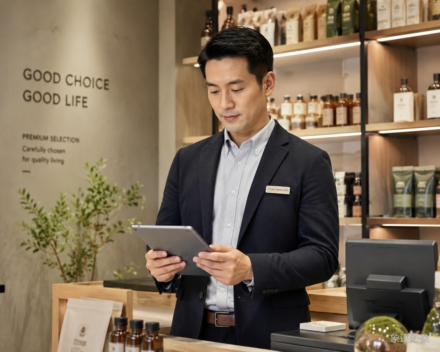 深圳饮品研发师职业形象照 餐饮零售 象迹影像