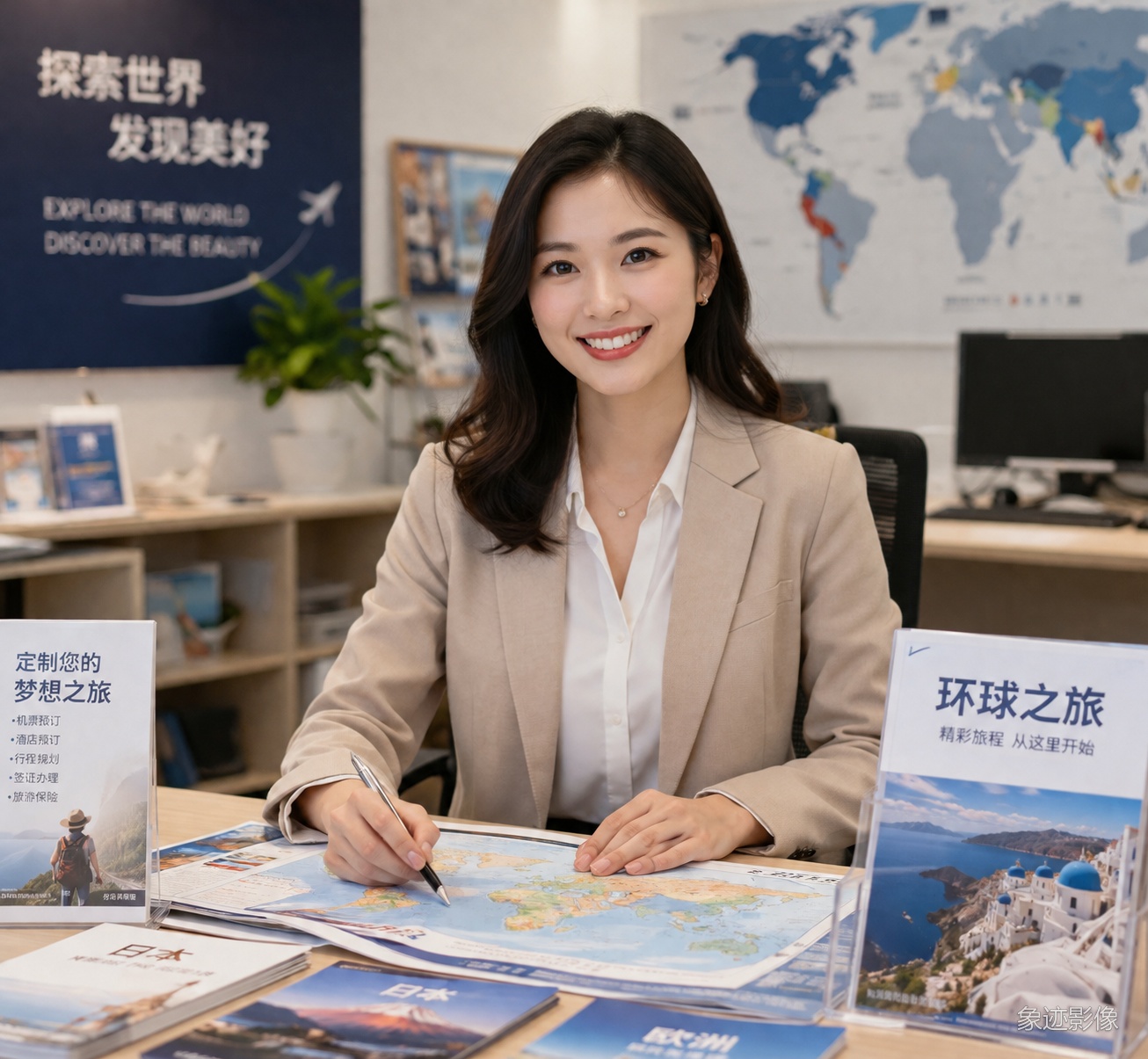 深圳造型总监职业形象照 美业造型 象迹影像