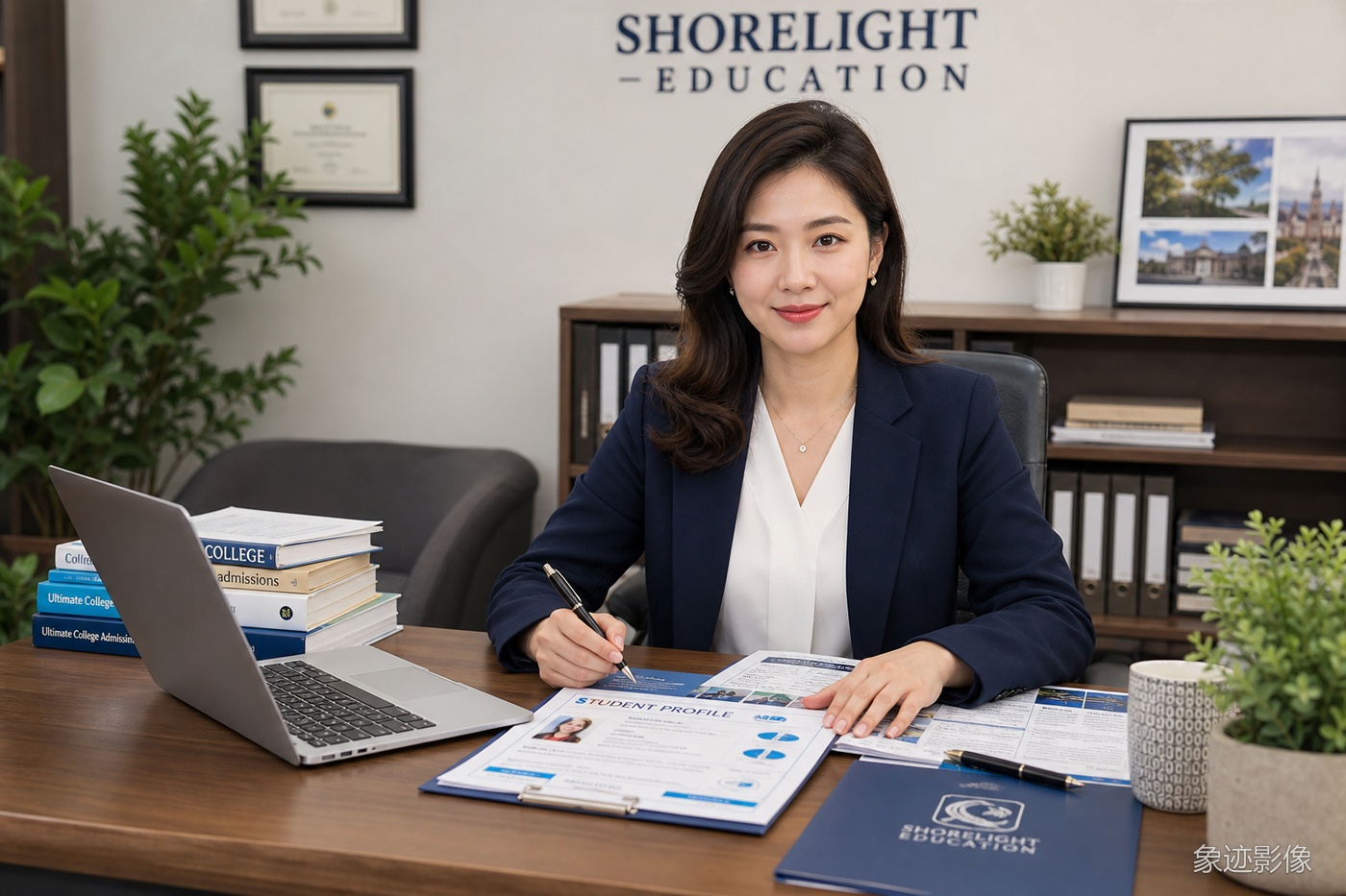 深圳科研助理导师职业形象照 考研留学 象迹影像