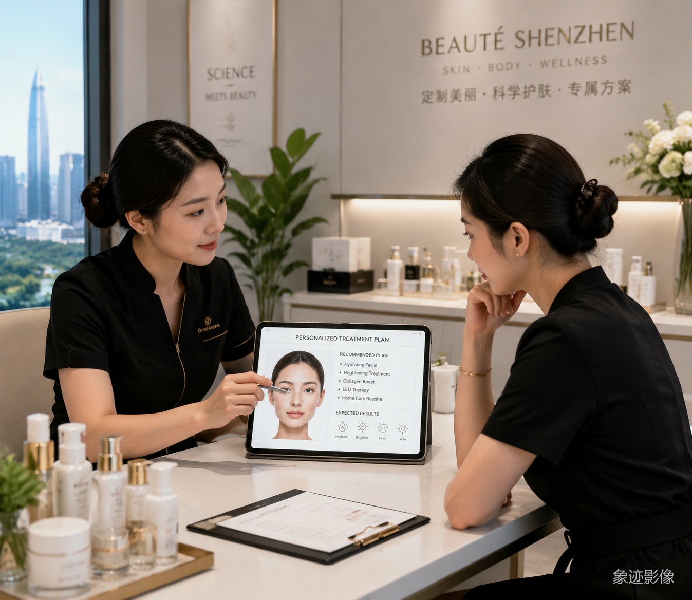 深圳按揭专员职业形象照 房产中介 象迹影像