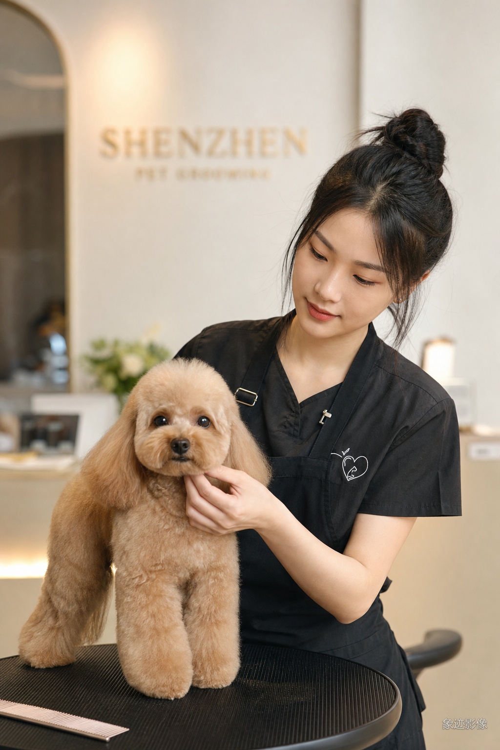 宠物美容师的职业照怎么拍？宠物行业从业者形象照攻略