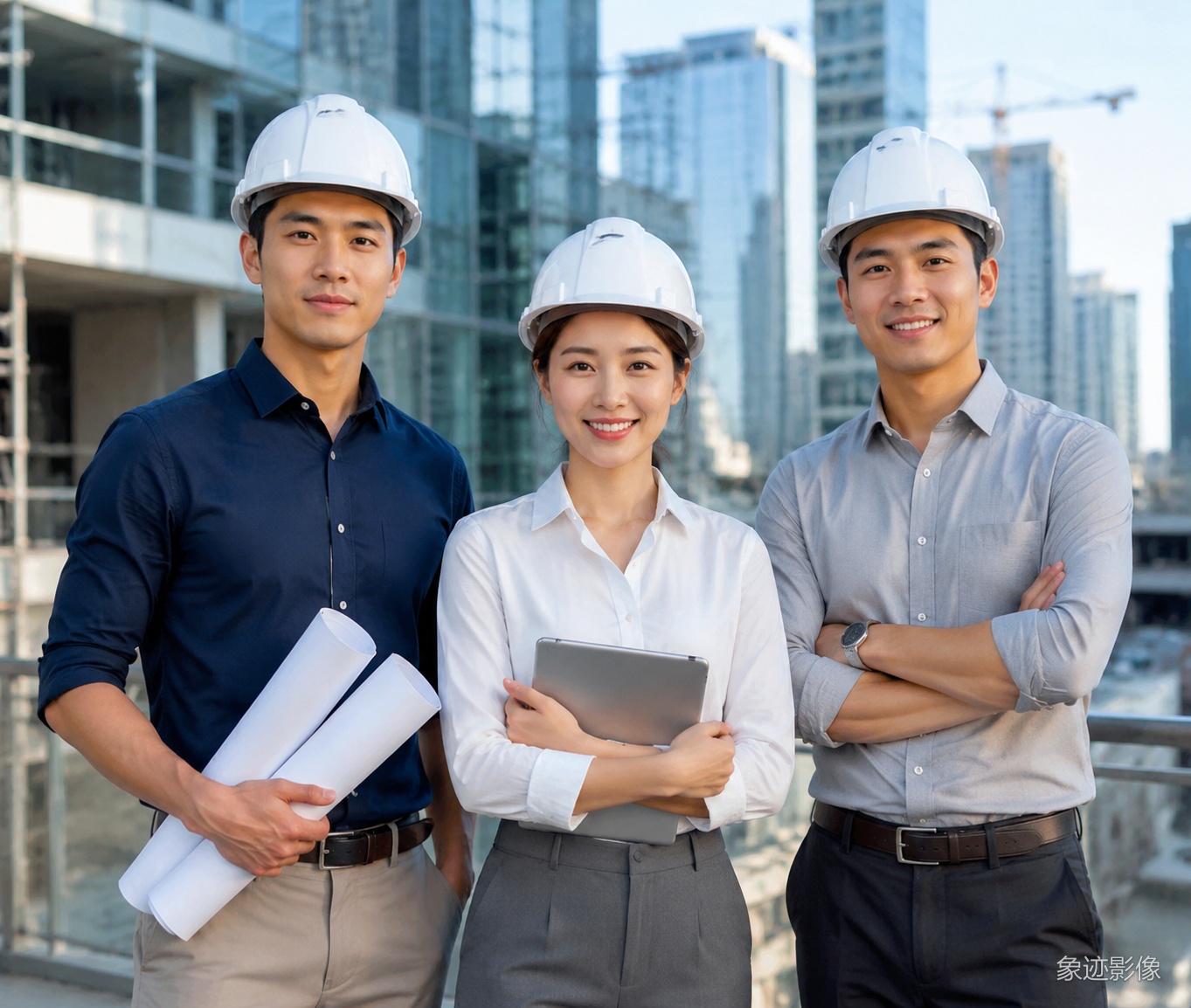 深圳监理工程师职业形象照 建筑工程 象迹影像
