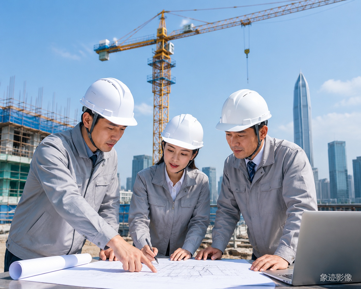深圳造价工程师职业形象照 建筑工程 象迹影像