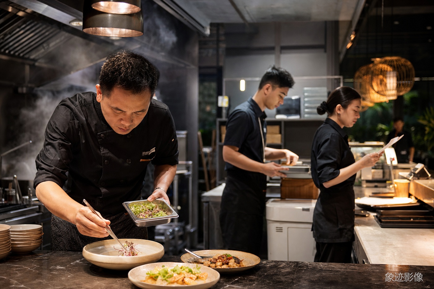 深圳中餐主厨职业形象照 餐饮零售 象迹影像