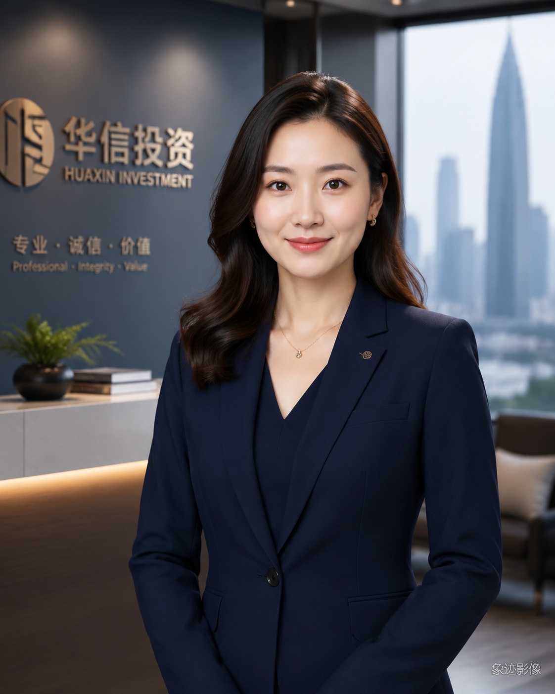 深圳保险经纪人职业形象照 金融商业 象迹影像